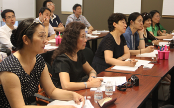 Chinese delegation learns about CalHR's practices.